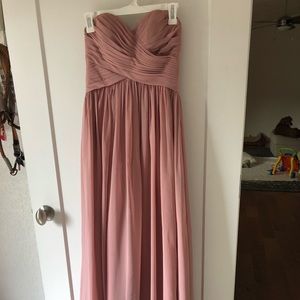 Soft Pink Maxi Formal Dress